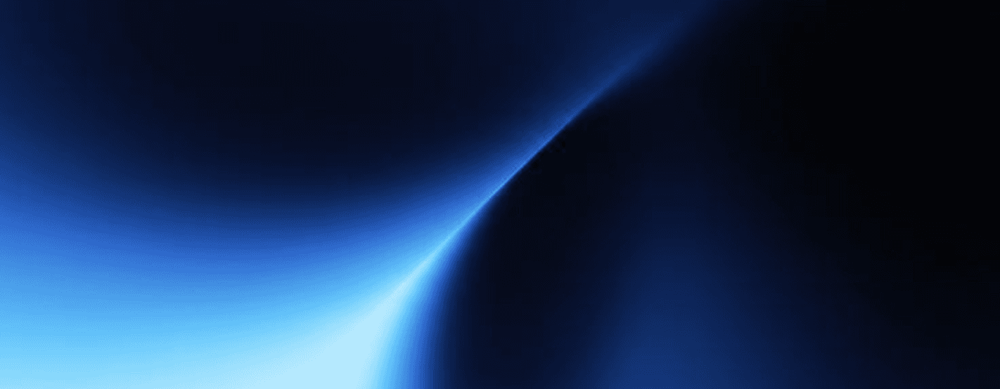 Abstract blue light beam