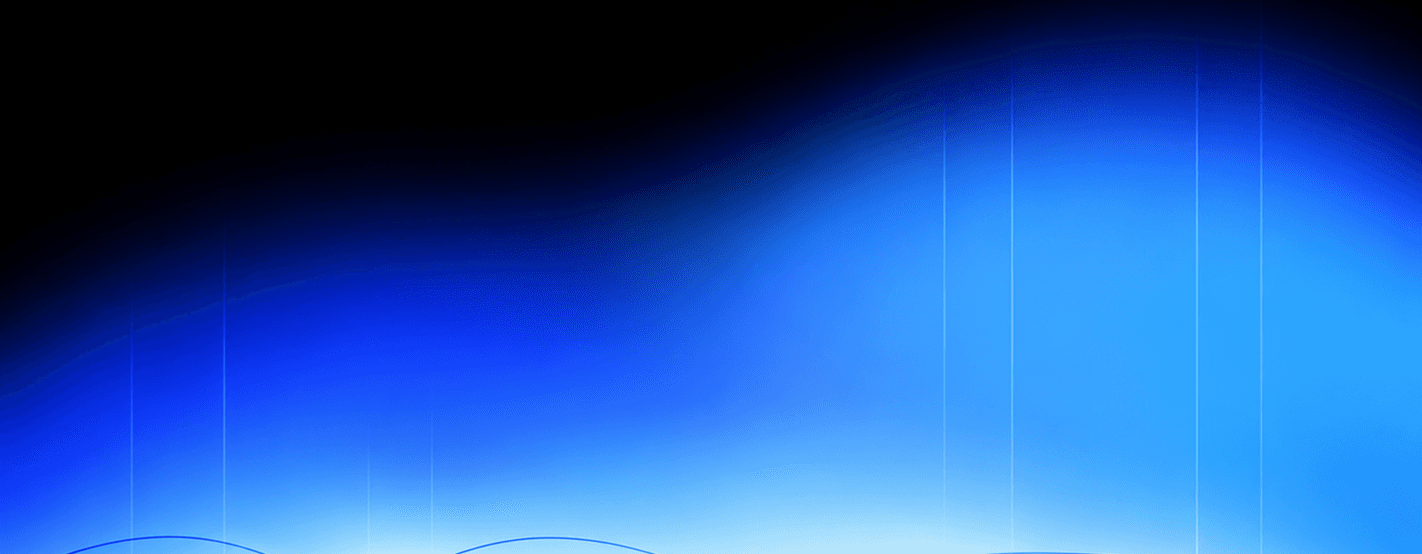 Abstract blue light beam