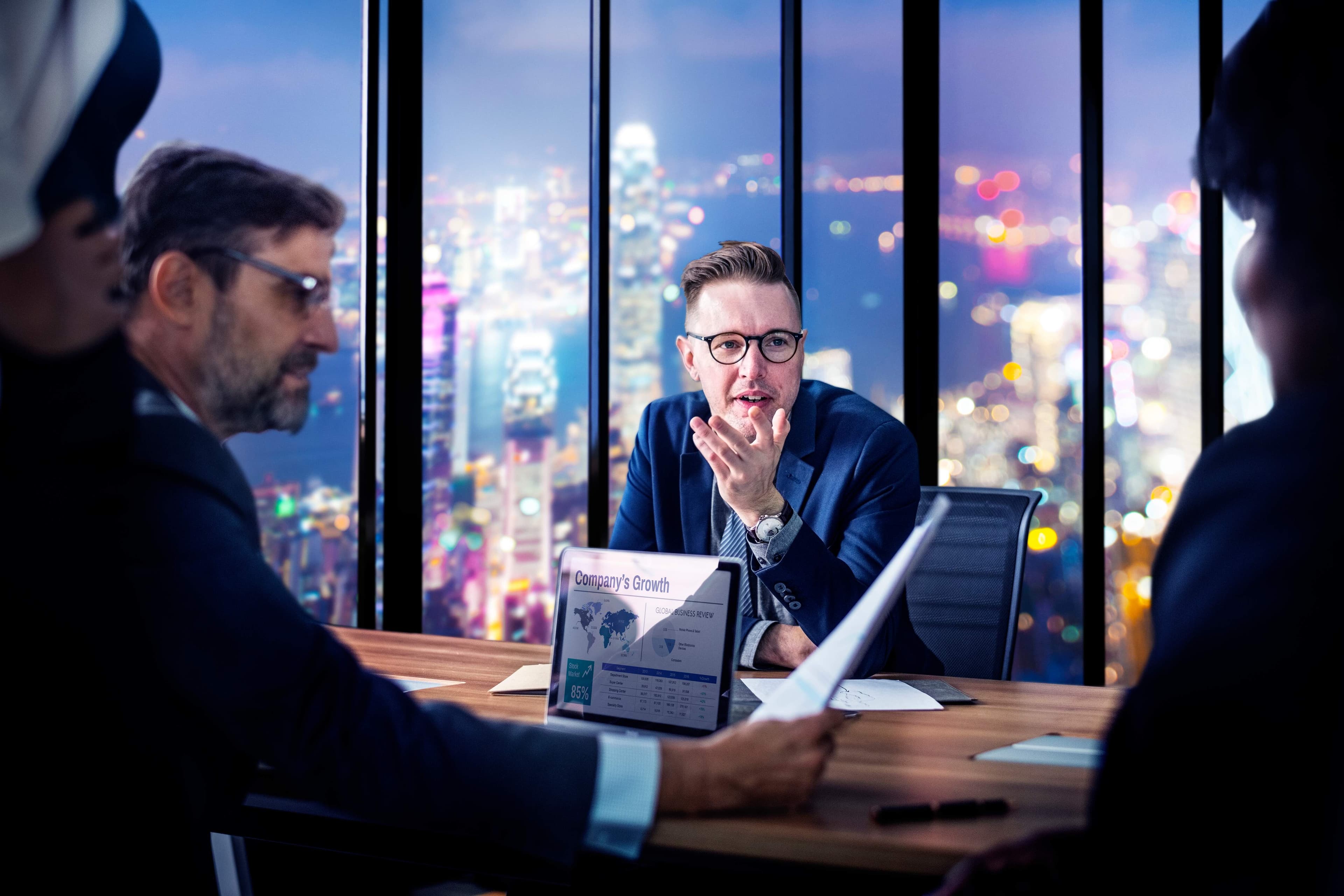 Service businesses with considered sales