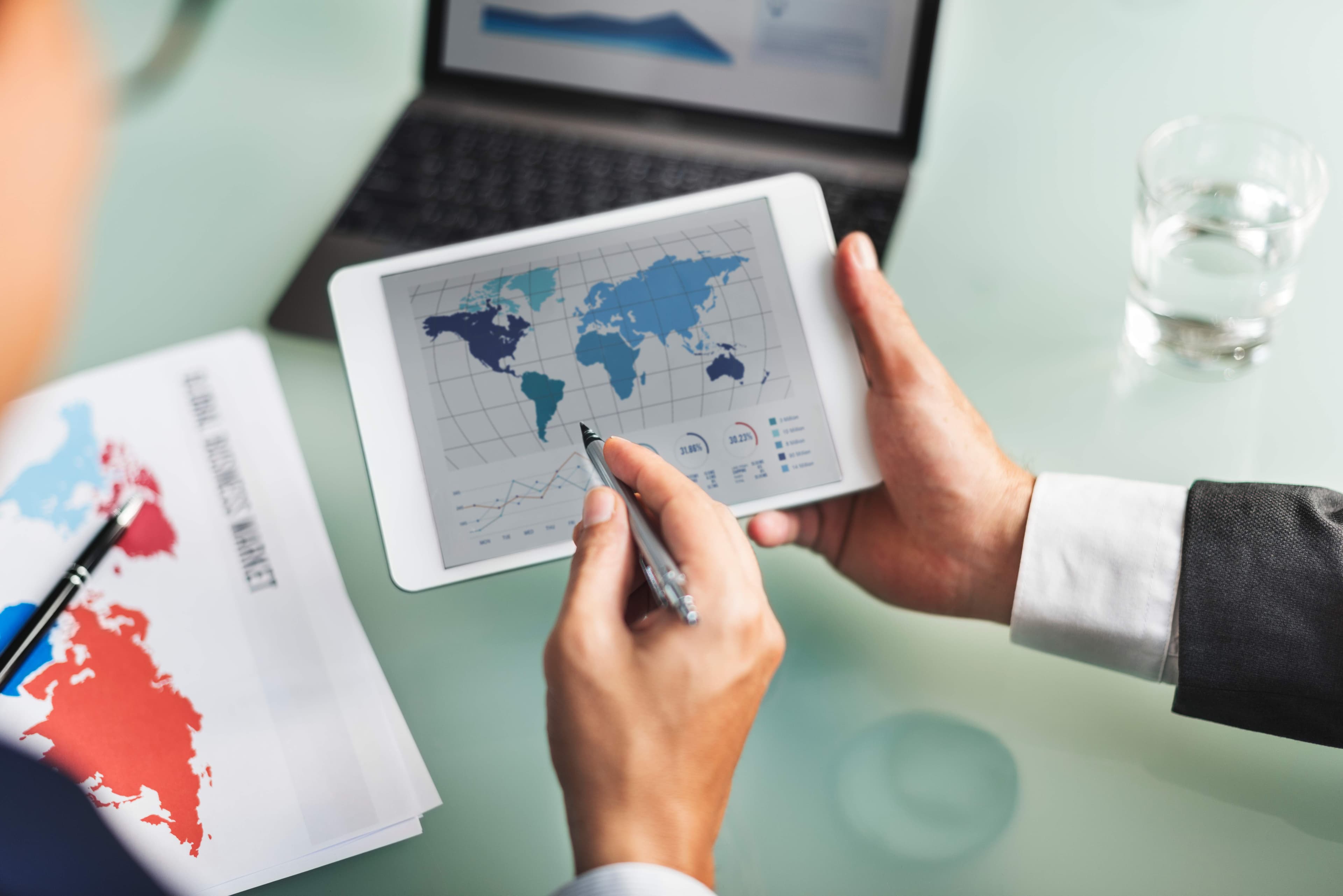 Companies selling across time zones